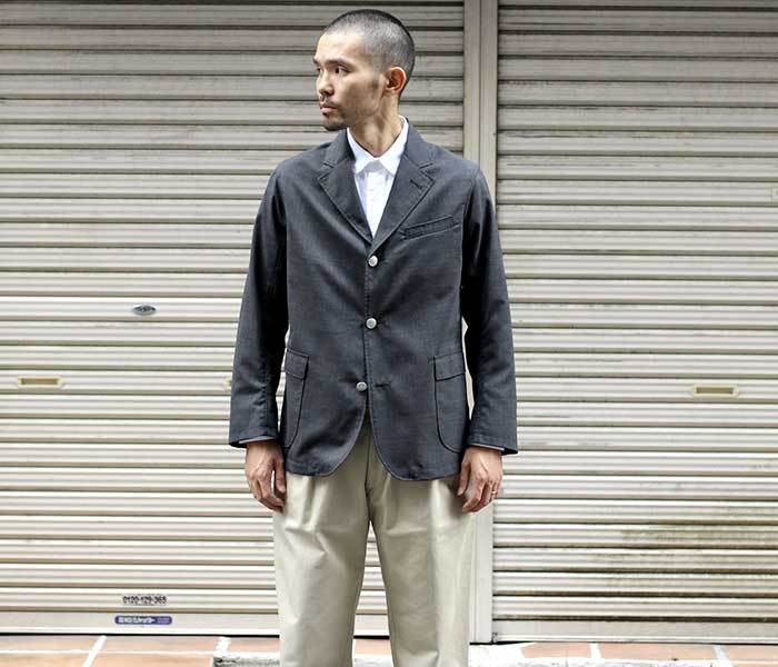 ワーカーズ WORKERS ウールトロピカル ブレザー ジャケット 紺ブレ Blazer Jacket  (2201-BLAZER-WOOL-TROPICAL)-アンドフェブストア - andPheb Stor(E) - 通信販売