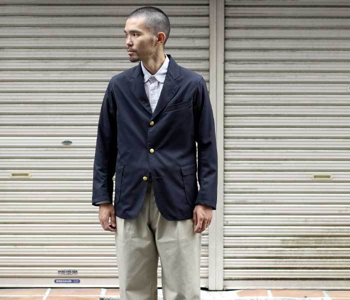 ワーカーズ WORKERS ウールトロピカル ブレザー ジャケット 紺ブレ Blazer Jacket  (2201-BLAZER-WOOL-TROPICAL)-アンドフェブストア - andPheb Stor(E) - 通信販売