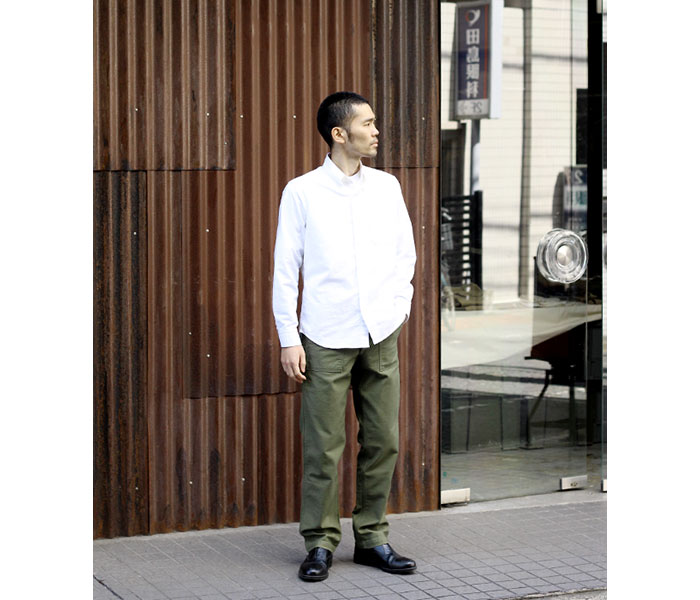 ワーカーズ WORKERS オリーブ ベイカーパンツ スリムフィット OD Baker