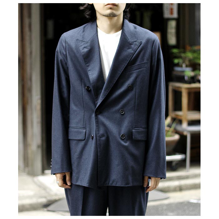 アプレッセ A.PRESSE ダブル ブレステッド ジャケット Double