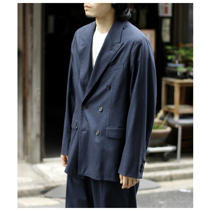 アプレッセ A.PRESSE ダブル ブレステッド ジャケット Double
