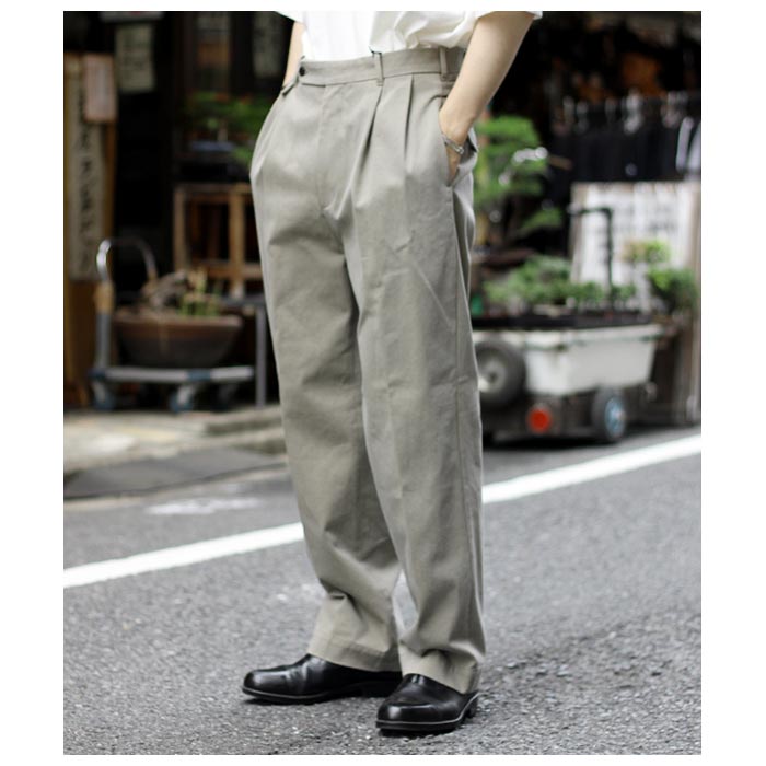 アプレッセ A.PRESSE タイプ2 チノ トラウザーズ Type.2 Chino Trousers (23AAP-04-15H) :  23aap-04-15h : アンドフェブヤフー店 - 通販 - Yahoo!ショッピング