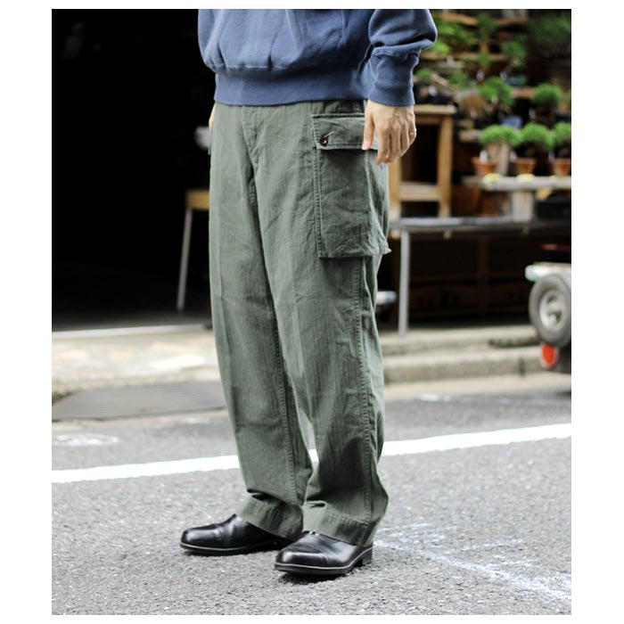 アプレッセ A.PRESSE ミリタリー トラウザーズ Dutch Army
