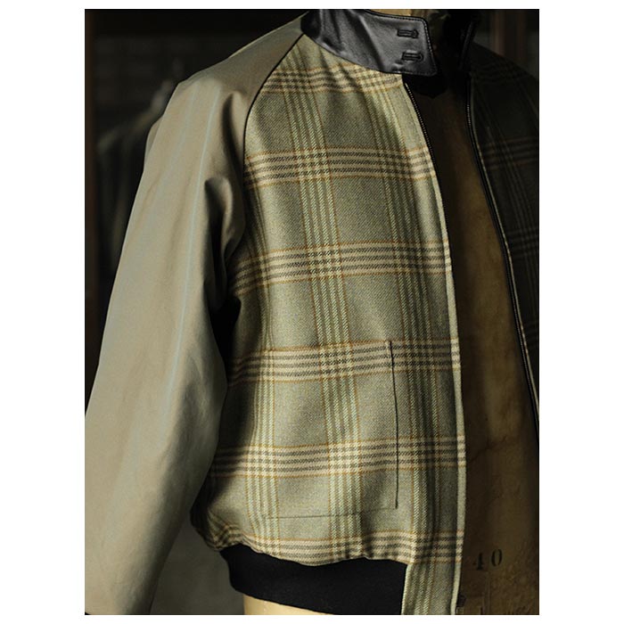 a.presse 23ss ハリントンジャケット アプレッセ A.PRESSE レザー ハリントン ジャケット (23AAP-01