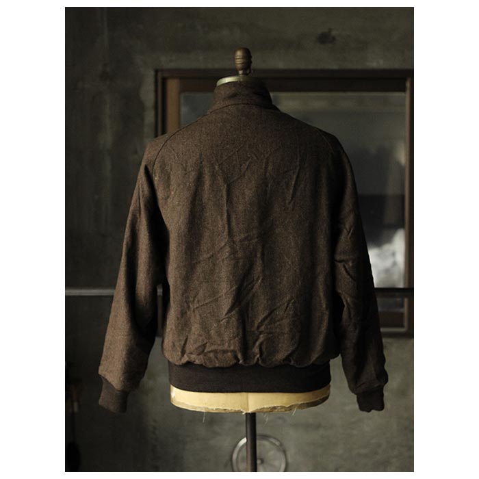epnok ヘリンボーンツイード・フェイクスエードハリントンジャケット epnok（エプノック）の「Herringbone Tweed ・ Fake Suede