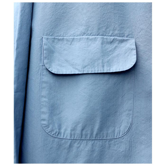 アプレッセ A.PRESSE オープンカラーシャツ Open Collar Shirt