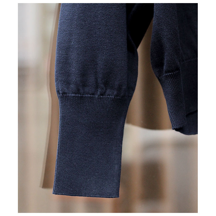 アプレッセ A.PRESSE コットン ニット カーディガン Cotton Knit