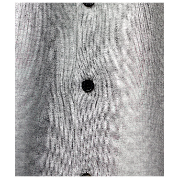 アプレッセ A.PRESSE コットン ニット ポロカーディガン Cotton アプレッセ A.PRESSE コットン ニット ポロカーディガン Cotton