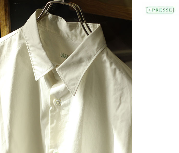 アプレッセ A.PRESSE レギュラーカラー シャツ (23SAP-02-03H