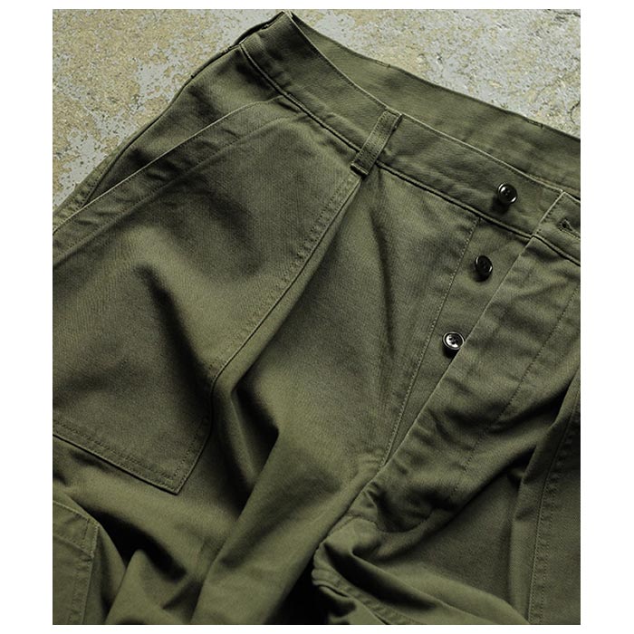 アプレッセ A.PRESSE ミリタリー ワイドパンツ USAF PANTS 2 アプレッセ A.PRESSE USAF ミリタリーワイドパンツ (23SAP-04