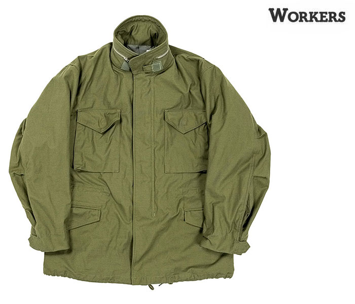 新品未使用　workers k&th M-65 パーカー グレー Mサイズ 新品未使用 workers k&th M-65 パーカー グレー Mサイズ