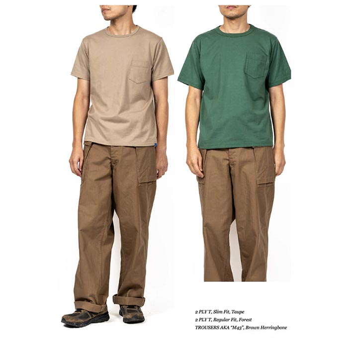 ワーカーズ WORKERS M-43 トラウザーズ (2403-AKA-M43) : アンド