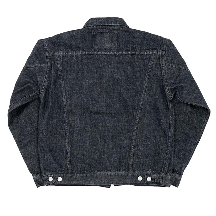 ワーカーズ WORKERS 3rdブラックデニムジャケット 1stシルエット