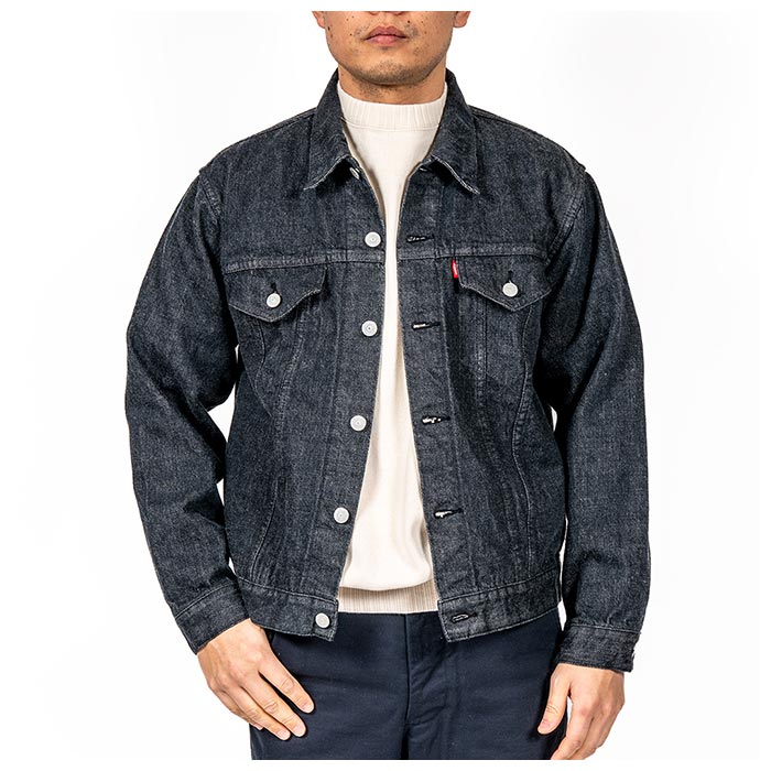 ワーカーズ WORKERS 3rdブラックデニムジャケット 1stシルエット