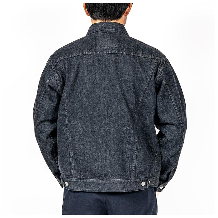 ウィークス　wee9s デニムジャケット　ジャケット　ブラックデニム　デニム perfect silhouette buddy denim jacket / black | wee9s