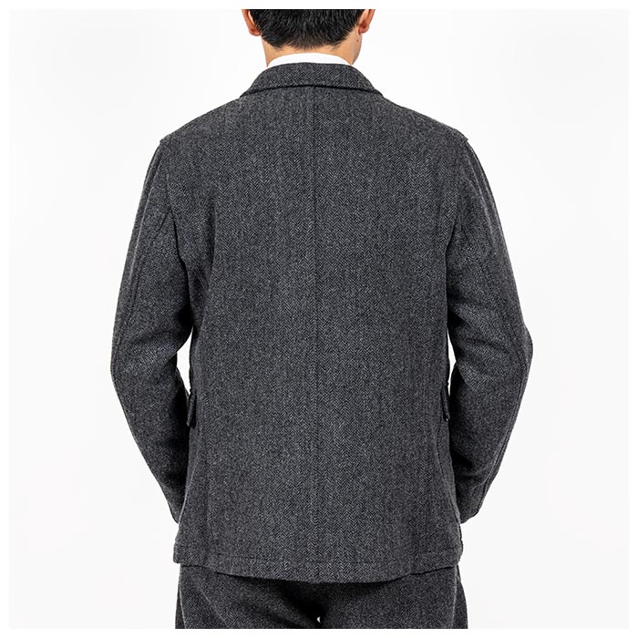 ワーカーズ WORKERS ラウンジ ジャケット ウールコットンツイード ワーカーズ WORKERS ラウンジ ジャケット ウールコットンツイード