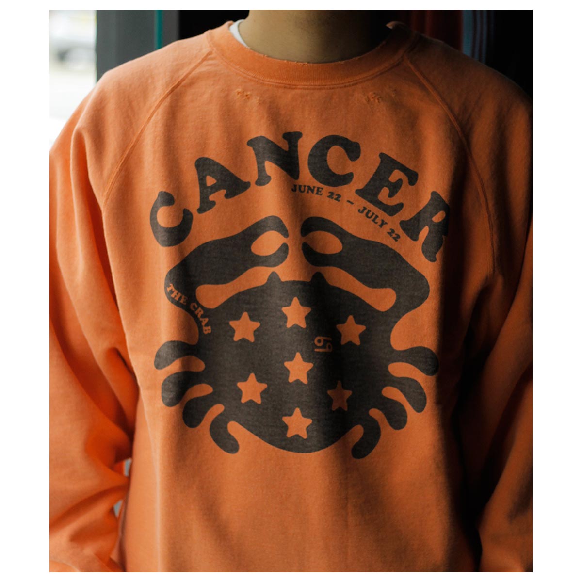 ネクサスセブン NEXUSVII. CANCER /蟹座 クルーネックスウェット (ROA