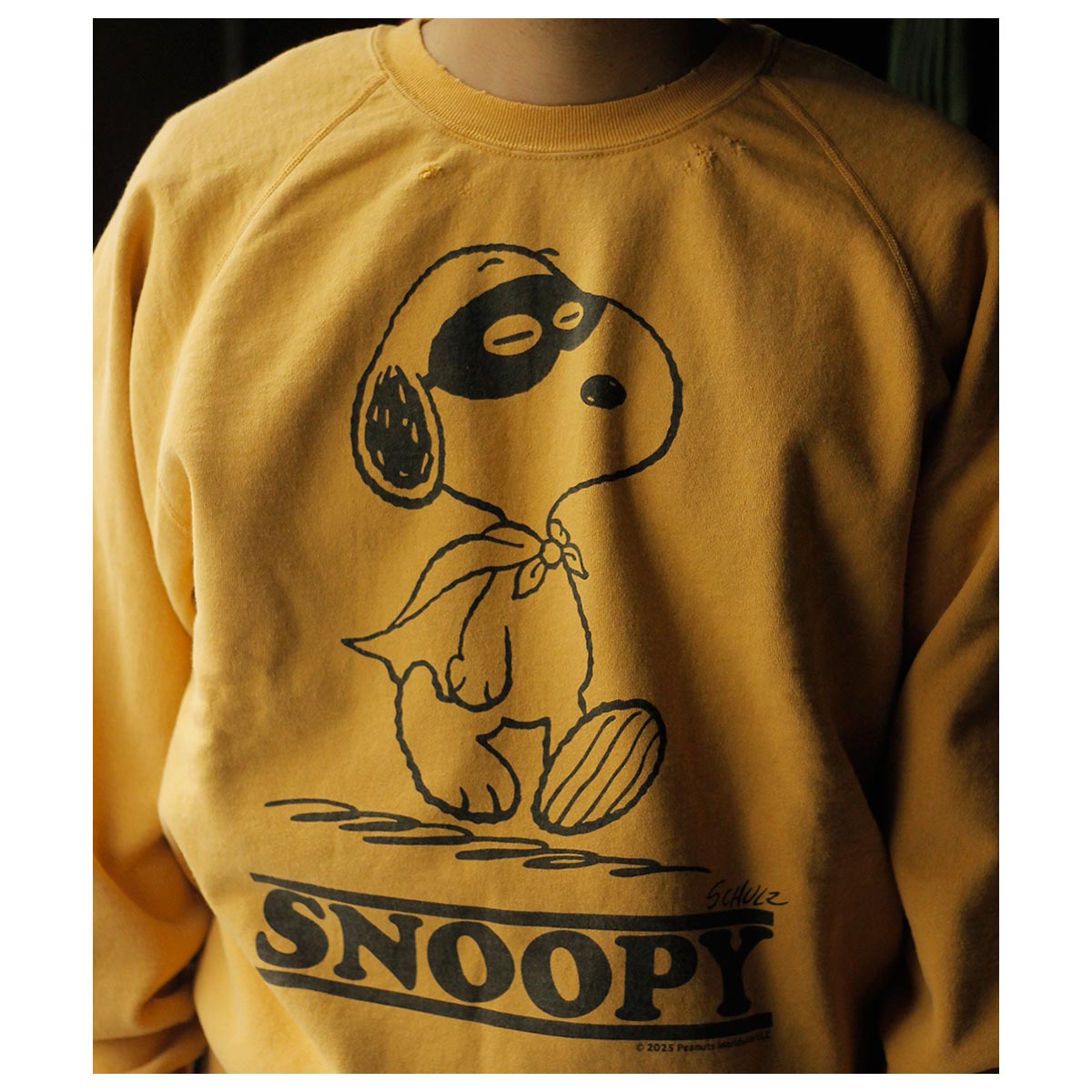 ネクサスセブン NEXUSVII. SNOOPY クルーネックスウェット (ROA-NNK