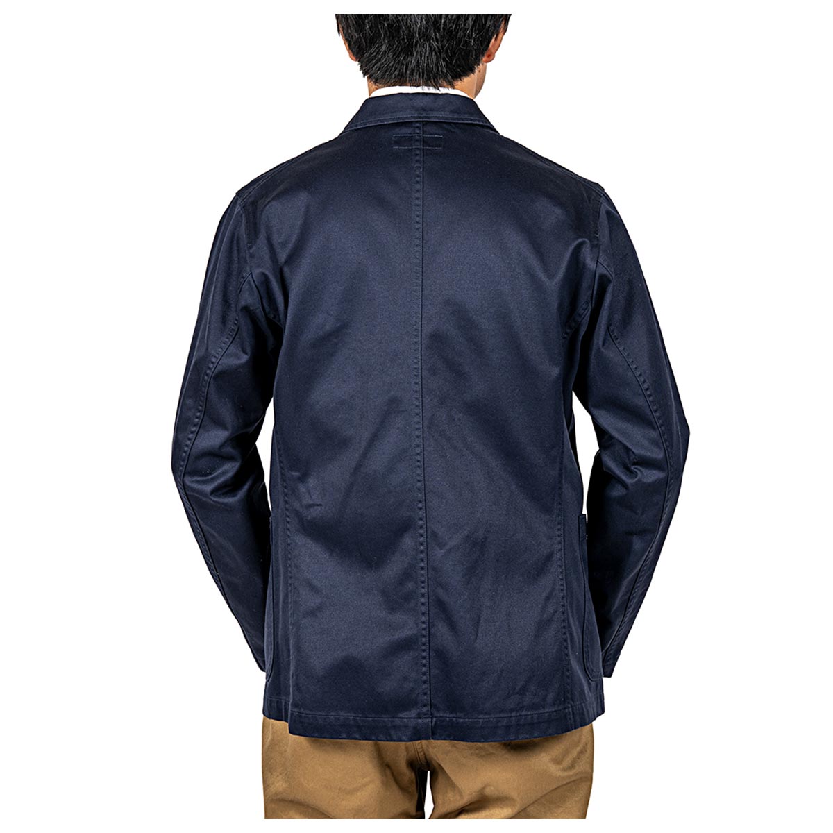 WORKERS 今期新作 ラウンジジャケット 40 ネイビー WORKERS 今期新作 ラウンジジャケット 40 ネイビー