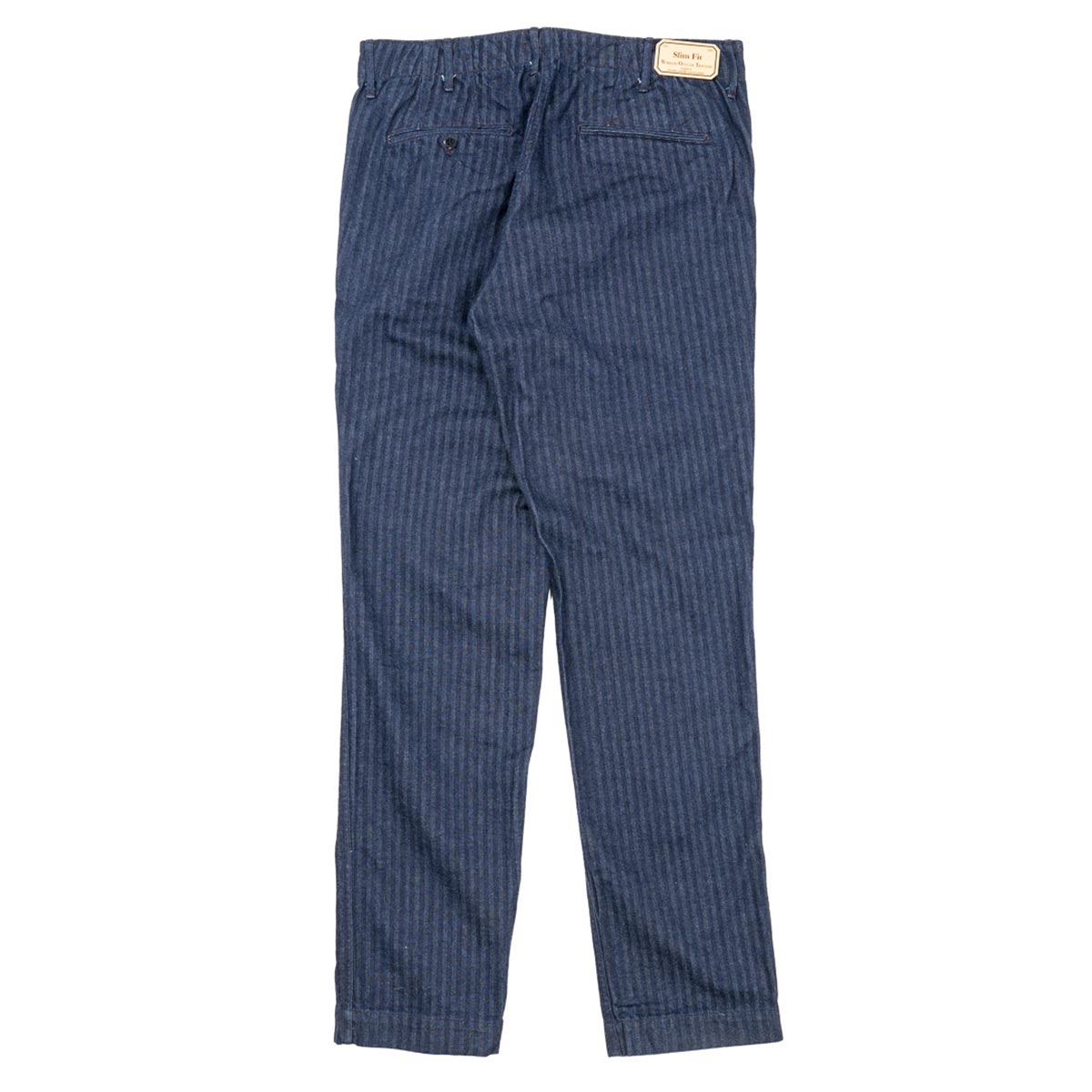 ワーカーズ WORKERS インディゴヘリンボーンオフィサー トラウザー