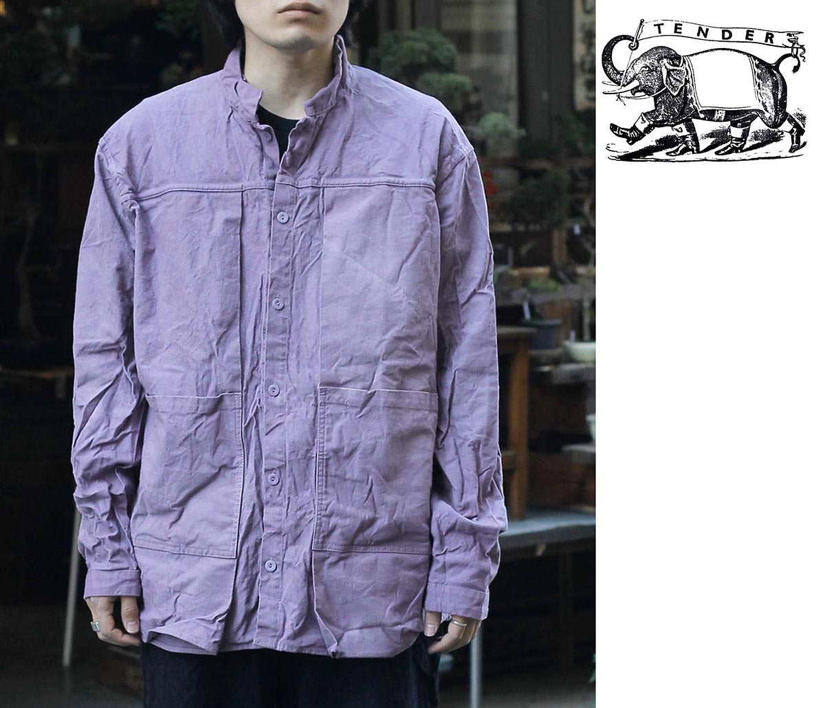 テンダー TENDER Co. アメリカ製 コットン ドロップ クロス トゥー