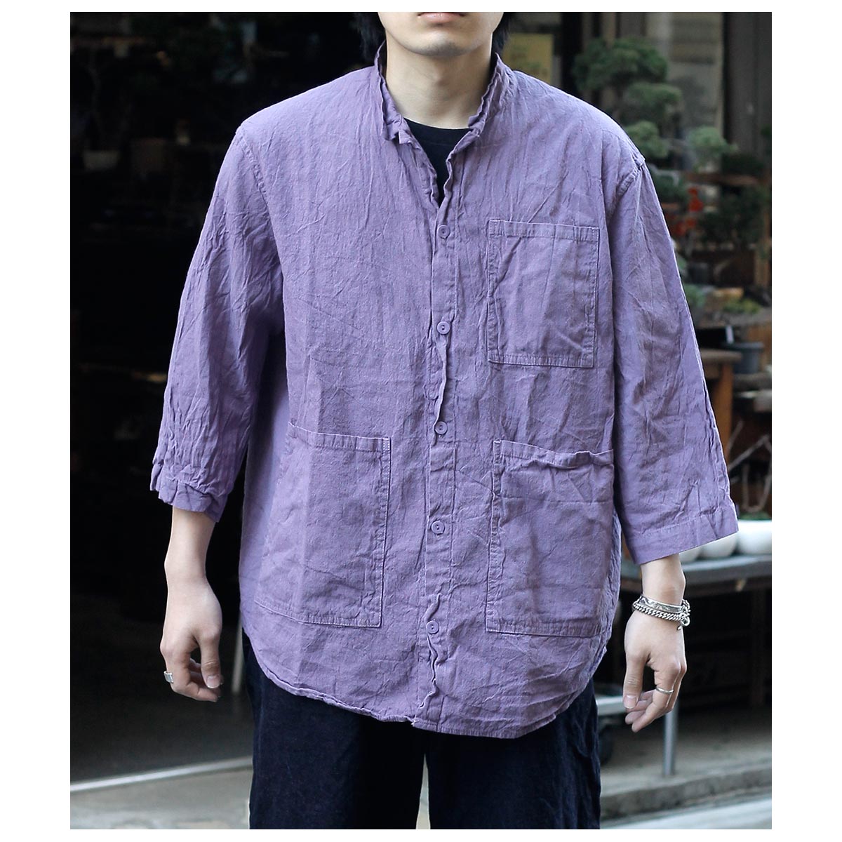 テンダー TENDER Co. アメリカ製 コットン パジャマ スリー クォーター