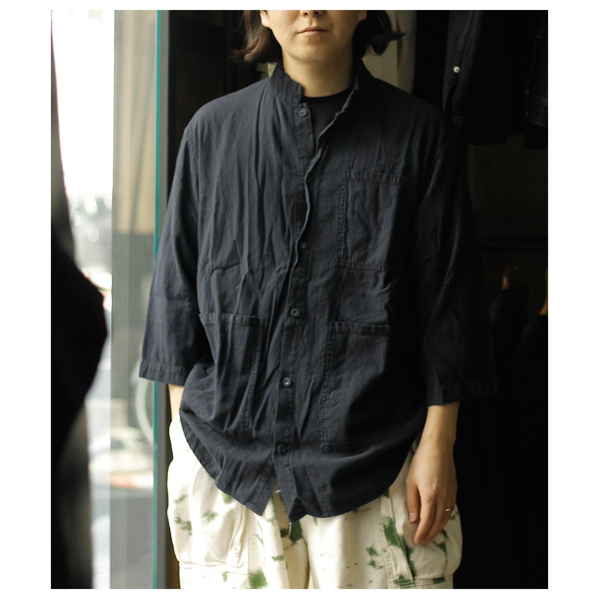テンダー TENDER Co. アメリカ製 コットン パジャマ スリー クォーター