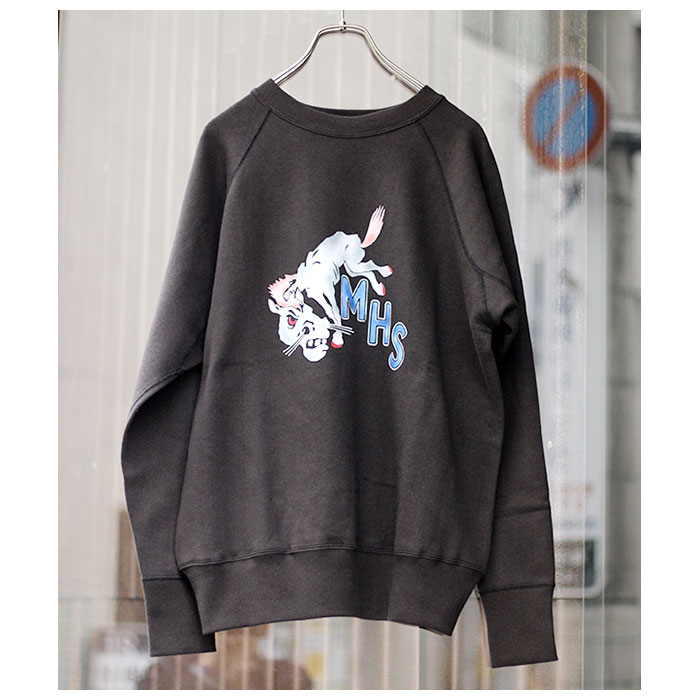 ウエアハウス WAREHOUSEパーカー スウェット フロッキープリント　M HELLER'S CAFE WAREHOUSE ウエアハウス MHS フロッキープリント