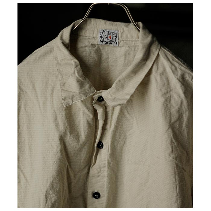 テンダー TENDER Co. ダブルカフ マンドリンポケットシャツ (4453-DCMP