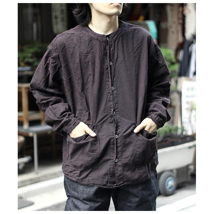 TENDER Co. コットン100% 長袖シャツ サイズ3 イギリス製 テンダー TENDER Co. ディドコットシャツ ファインコットンキャリコ