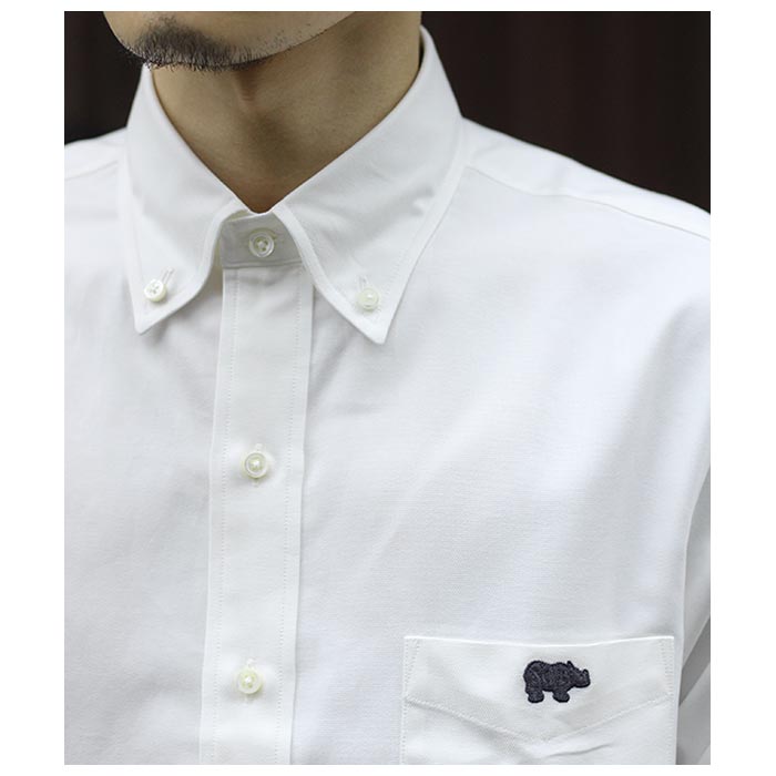 SCYE BASICS サイベーシックス Supima Cotton Oxford BD Shirt