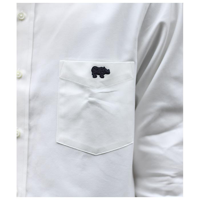 サイベーシック　B.D.シャツ SCYEBASICS] Finx Cotton Oxford B・Dシャツ サイベーシックス
