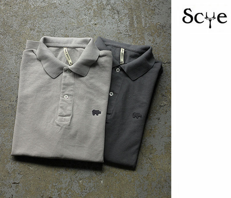 Scye SCYE BASICS サイベーシックス コットン ピケ ポロ シャツ
