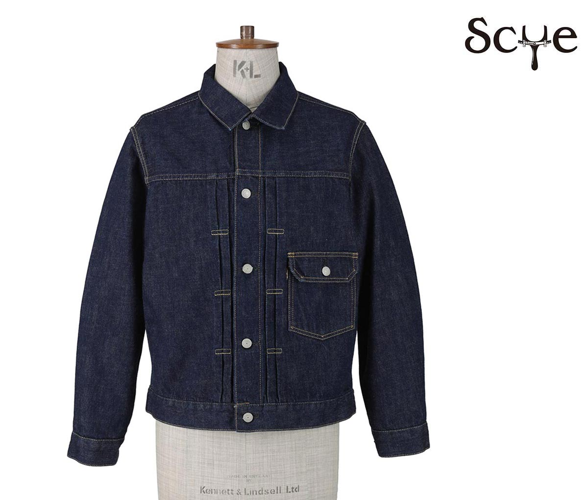 Scye（サイ） セルヴィッチ デニム ジャケット タイプ1 (5726-61514