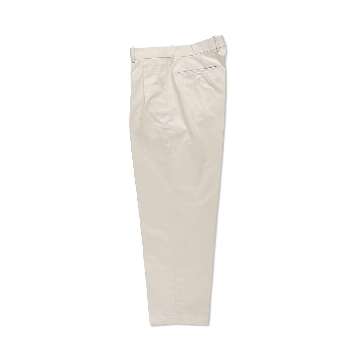 ＜Scye＞コットン チノ プリーツ トラウザーズ Scye（サイ） サンホアキン コットン チノ プリーツ トラウザーズ