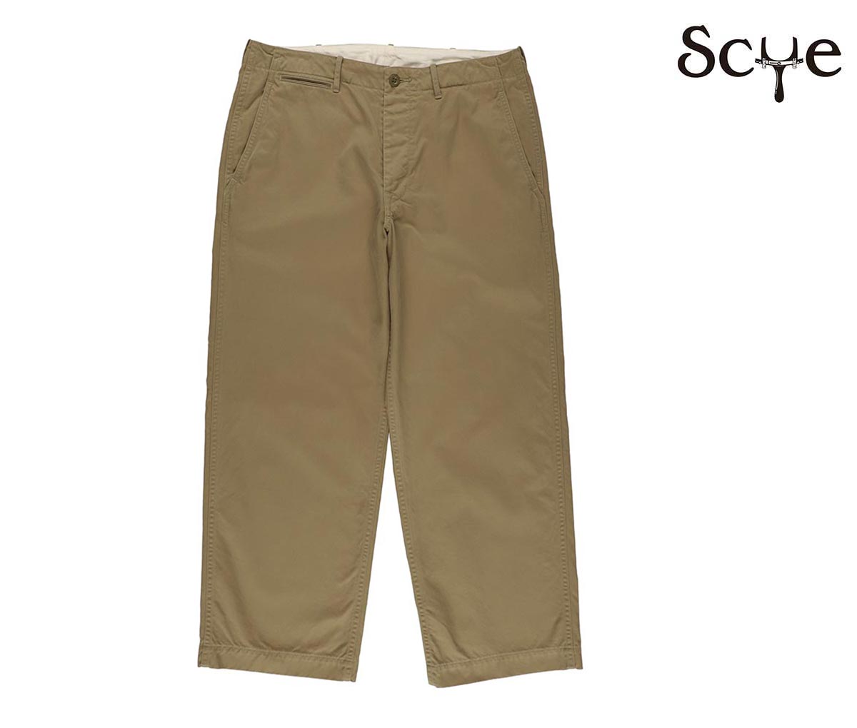 Scye（サイ） 20%OFF セール サンホアキン コットン チノ ミリタリー