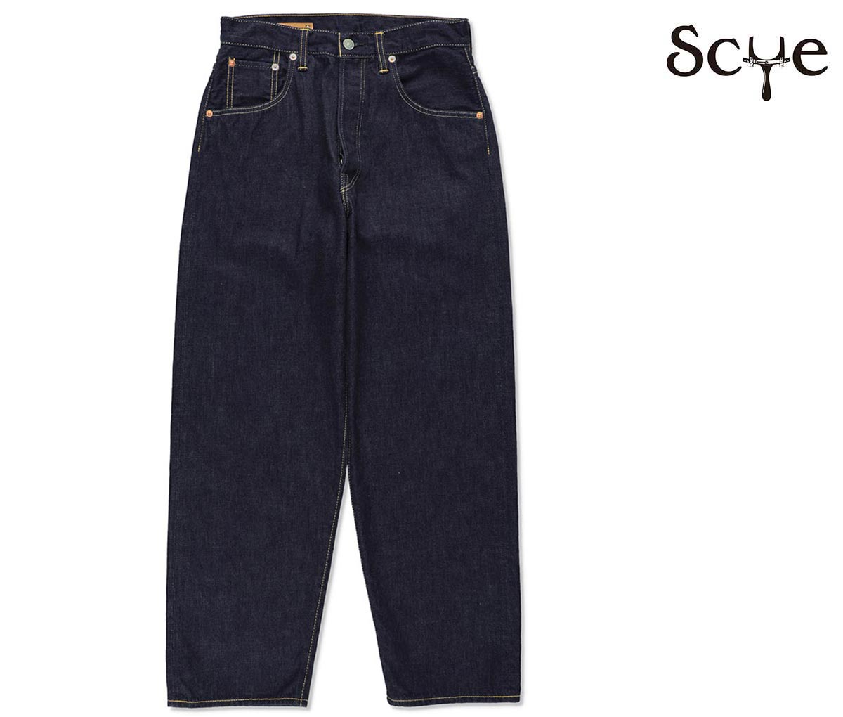 Scye（サイ） セルヴィッチ デニム バギージーンズ (5726-81515