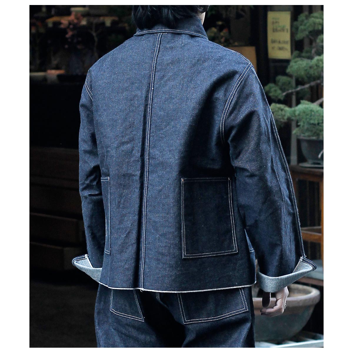テンダー TENDER Co. イギリス製 アンボーン クロスカット ジーンズ