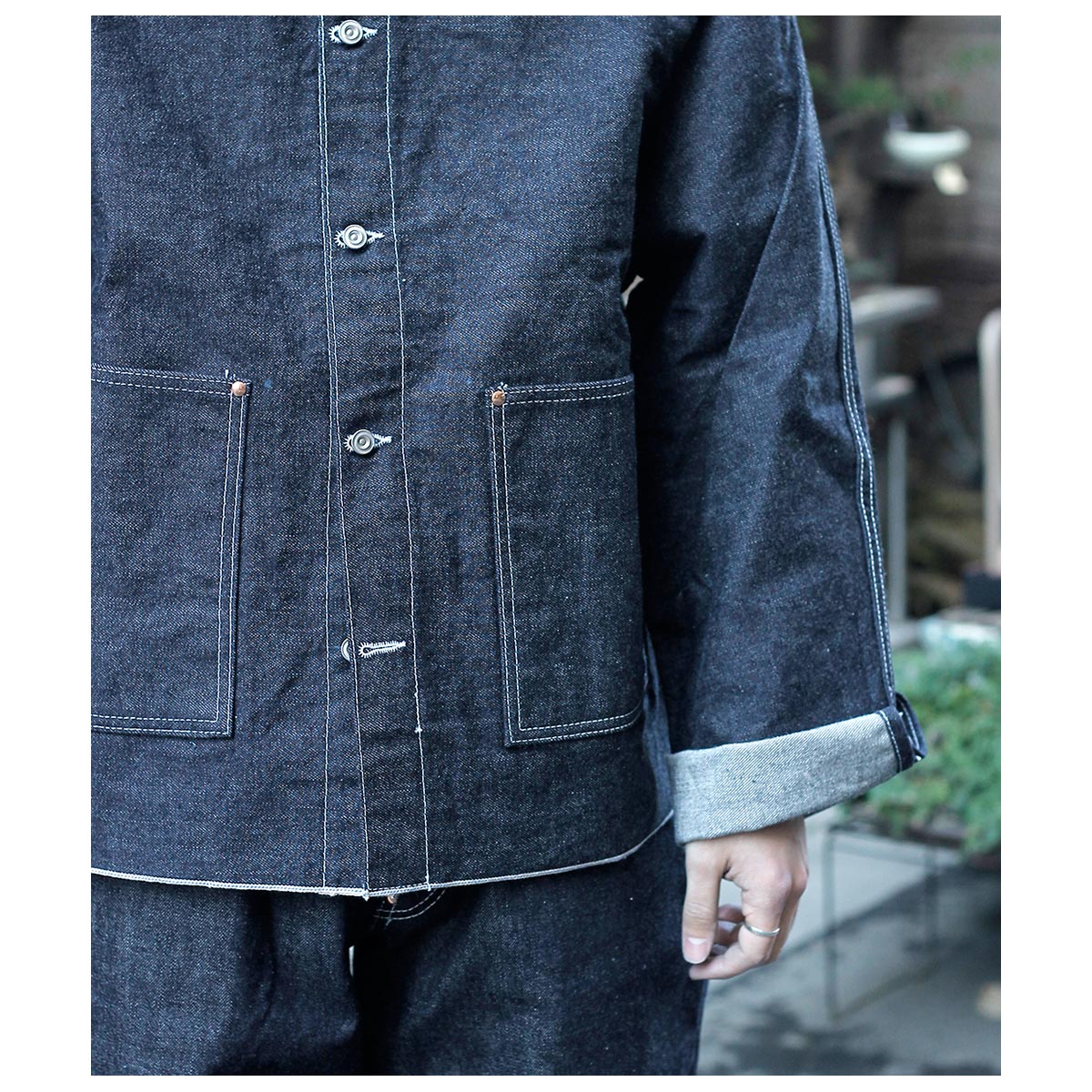 テンダー TENDER Co. イギリス製 アンボーン クロスカット ジーンズ