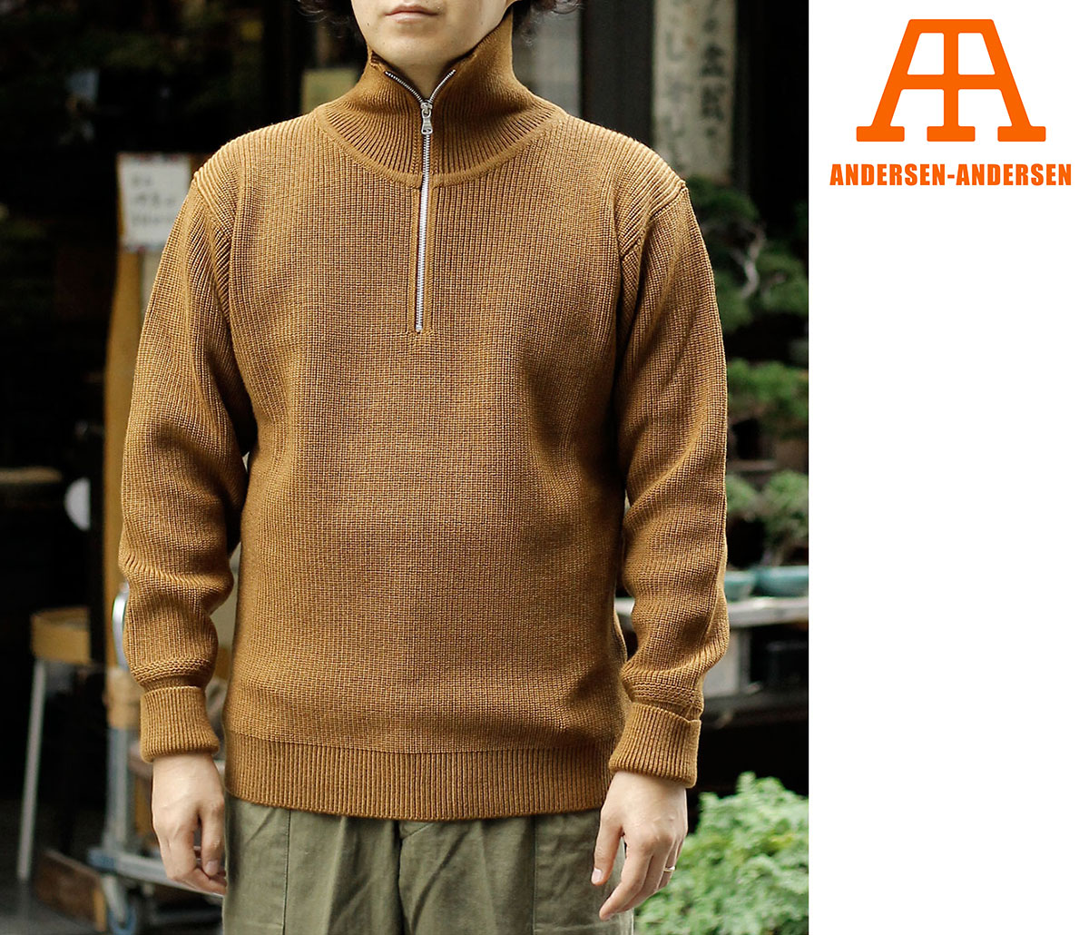 ANDERSEN ANDERSENドライバーズニット アンデルセンアンデルセン ANDERSEN-ANDERSEN ドライバーズニット ポケ