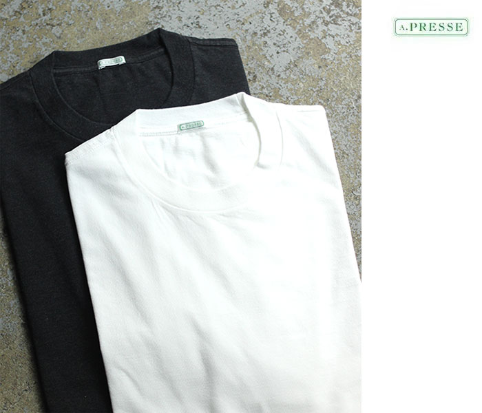 A.PRESSE - アプレッセ Light Weight T-shirt(WHITE) | mark
