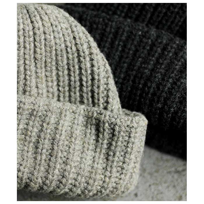 bocodeco ボコデコ 凹凸 ローゲージ ニットキャップ Low Gauge Knit