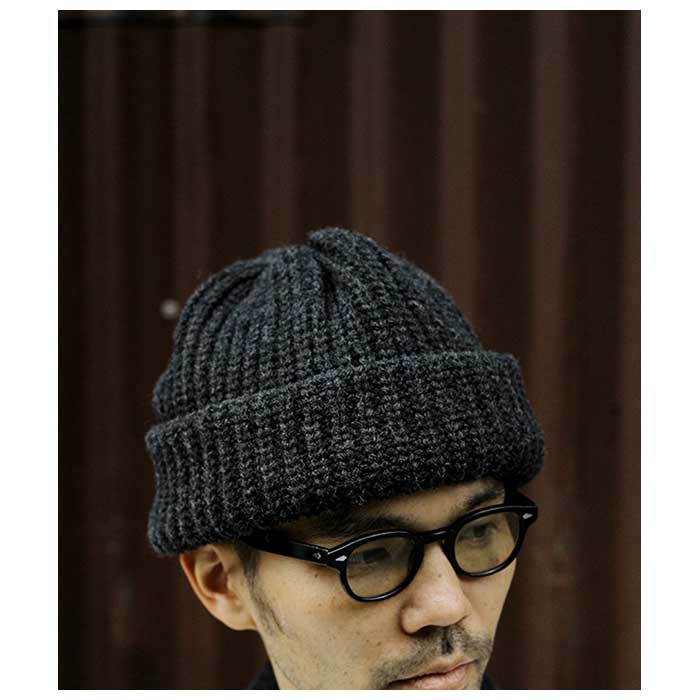 bocodeco ボコデコ 凹凸 ローゲージ ニットキャップ Low Gauge Knit