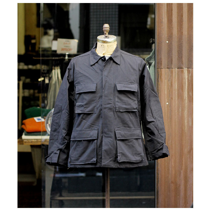 DSCP デットストック 米軍 ユーティリティ ジャケット 短丈 ブラックL DEAD STOCK】U.S.NAVY UTILITY JACKET 米軍 USN ユーティリティ