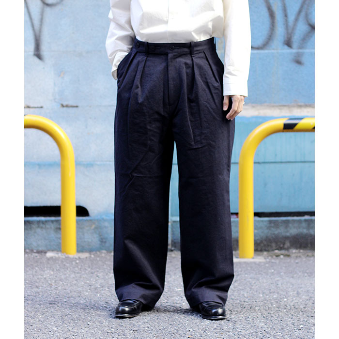 アルテリア ULTERIOR エッセンシャルライン 備前ツイル タック ミリタリーパンツ WASHED BIZEN GABARDINE TUCKED  PANTS (EUPT42-GA067) : eupt42-ga067 : アンドフェブヤフー店 - 通販 - Yahoo!ショッピング