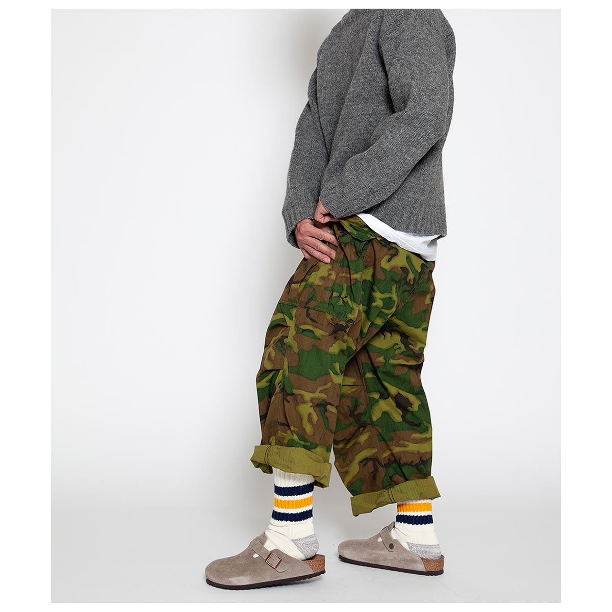 ファティーグスラックス FATIGUE SLACKS コットン リップストップ M51