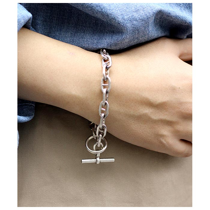 インテリム INTERIM タスコシルバー アンカー ブレスレット Sサイズ