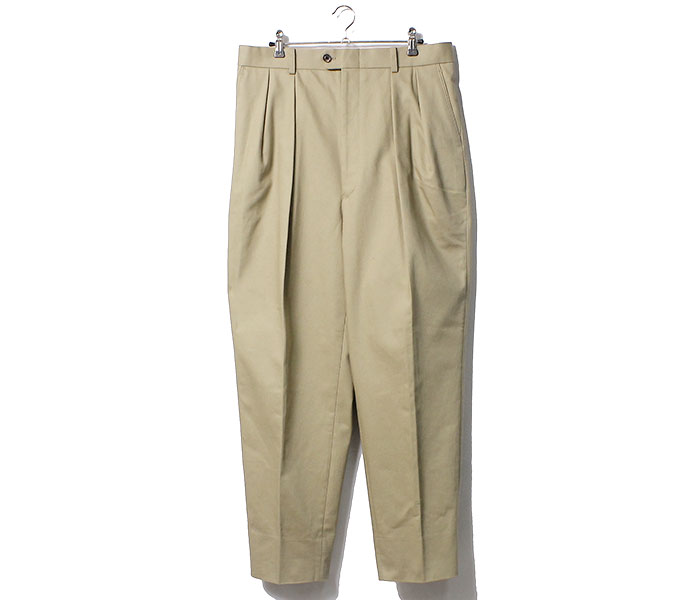 インテリム INTERIM グレーチェック 2タック ワイドテーパード インテリム INTERIM グレーチェック 2タック ワイドテーパード