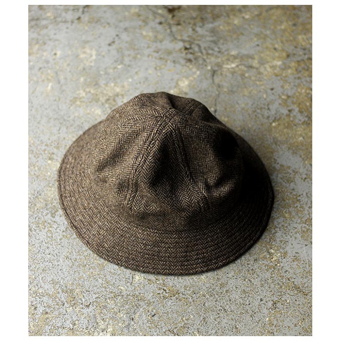 インテリム INTERIM 限定 ブラウン ヘリンボーン メトロハット LIMITED BROWN HERRINGBONE METRO HAT  (IT23A210) : it23a210 : アンドフェブヤフー店 - 通販 - Yahoo!ショッピング