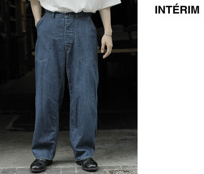 インテリム INTERIM ヴィンテージウォッシュ M-44 ネップデニム